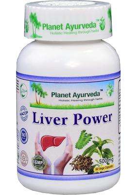 Planet Ayurveda Liver Power Capsules 60 Capsules | Authentic Traditional Formula