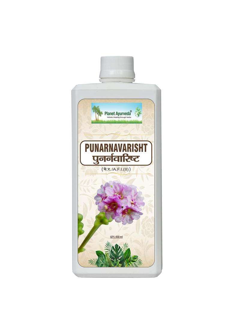 Planet Ayurveda Punarnavarisht Syrup 450 ml | Authentic Traditional Formula - Indya