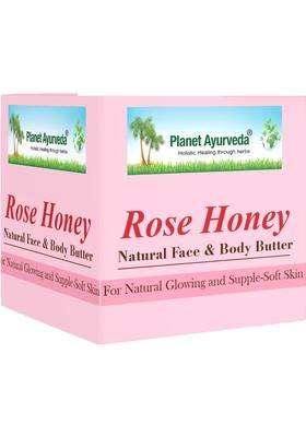 Planet Ayurveda Rose Honey Natural Face & Body Cream- 50 g,, Cream for Healthy Skin & Body | Authentic Traditional Formula