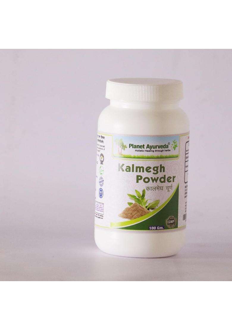 Planet Ayurveda Kalmegh Powder- Supports Liver Health & Digestive Wellness- 100 g | Authentic Traditional Formula - Indya