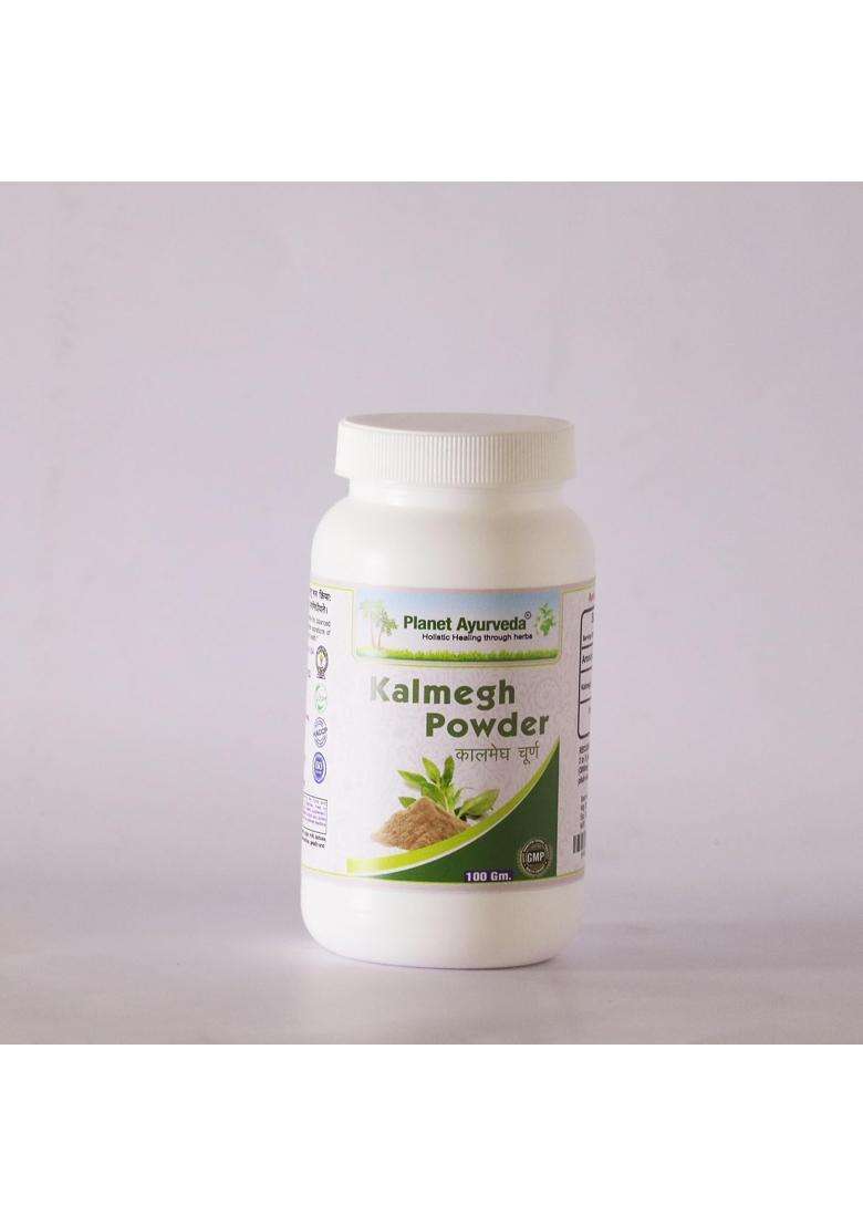 Planet Ayurveda Kalmegh Powder- Supports Liver Health & Digestive Wellness- 100 g | Authentic Traditional Formula - Indya