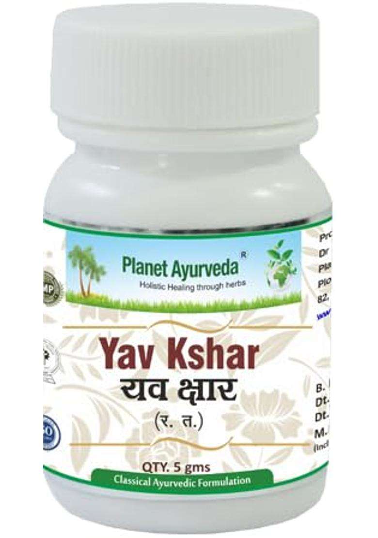 Planet Ayurveda YAV Kshar | Authentic Traditional Formula - Indya