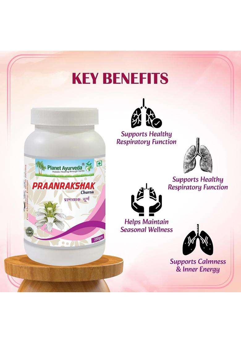 Planet Ayurveda Praanrakshak Churna 200 g | Authentic Traditional Formula - Indya