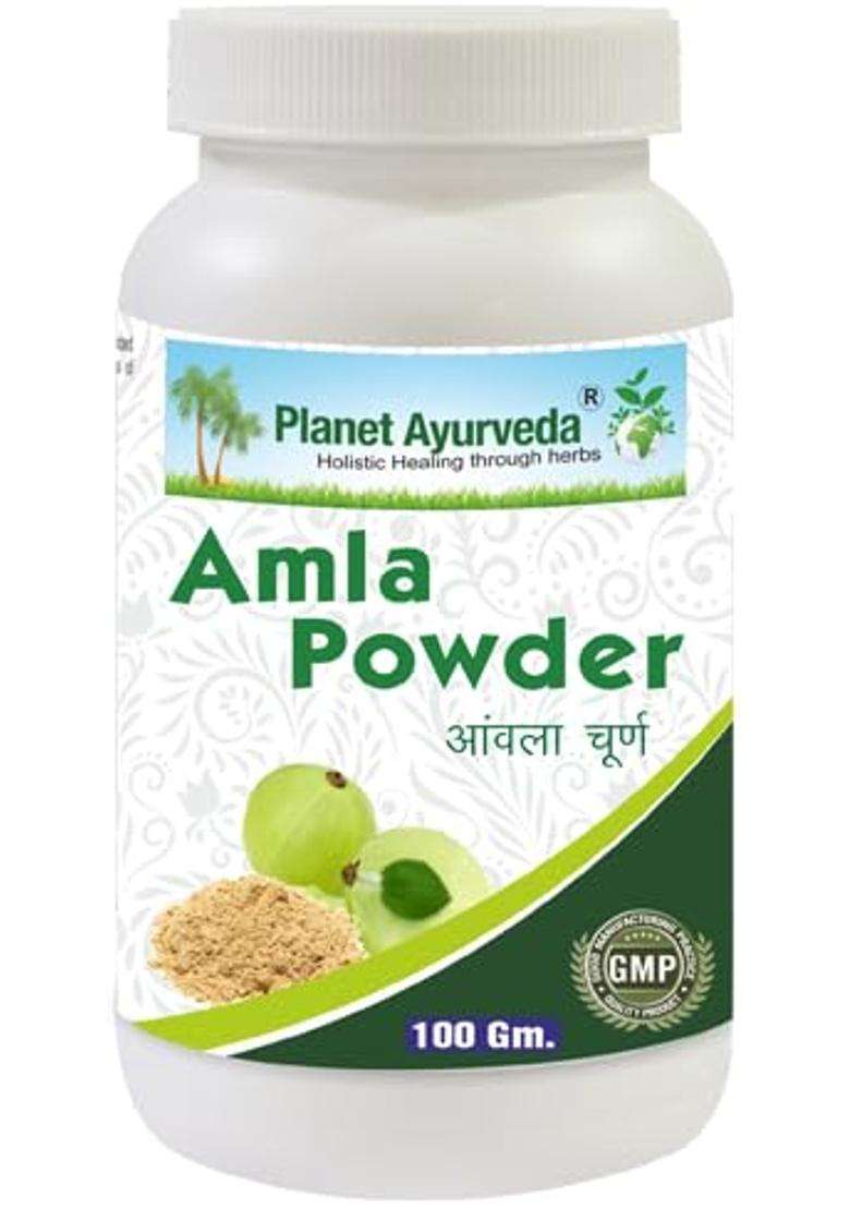 Planet Ayurveda Amla Powder 100g | Authentic Traditional Formula - Indya
