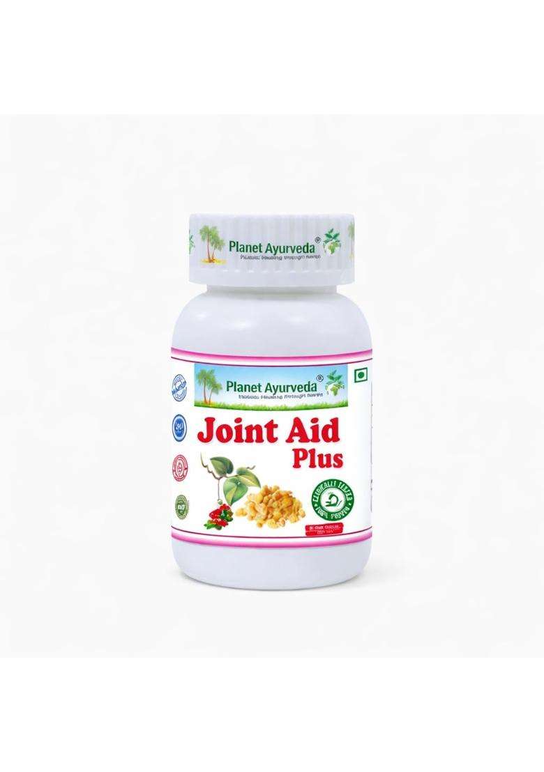 Planet Ayurveda Joint Aid Plus Capsules 500 mg | Authentic Traditional Formula | Supports Joint Comfort, Mobility & Healthy Inflammatory Response - Indya