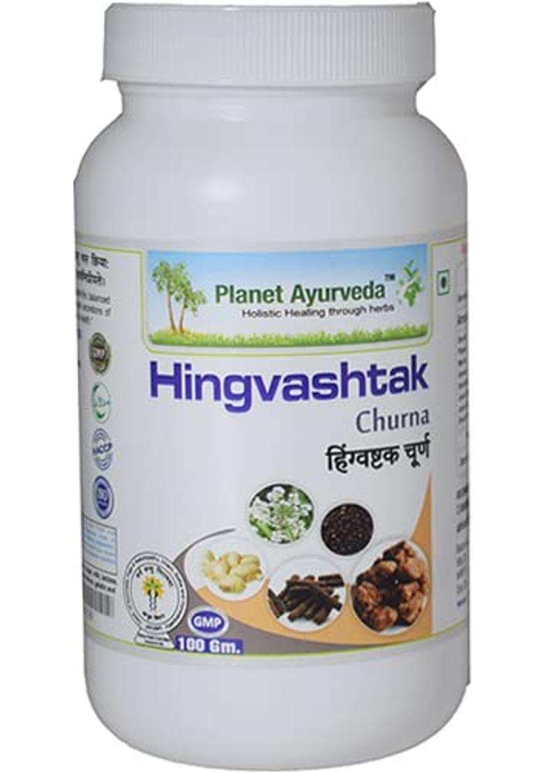 Planet Ayurveda Hingvashtak Churna 100 g | Authentic Traditional Formula - Indya