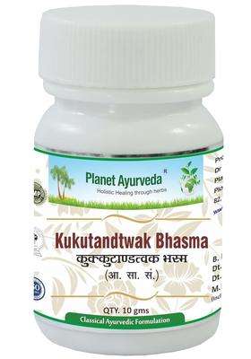 Planet Ayurveda Kukutandtwak Bhasma 5 g | Authentic Traditional Formula