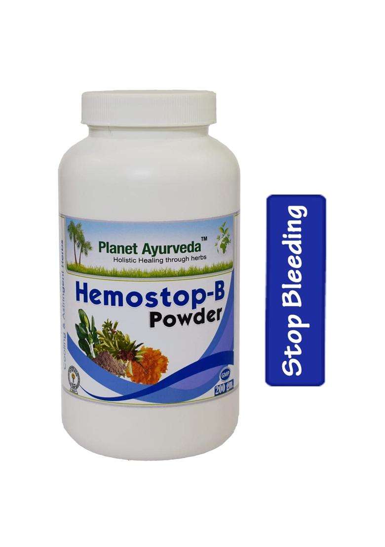 Planet Ayurveda Hemostop-B Powder 200 g | Authentic Traditional Formula - Indya