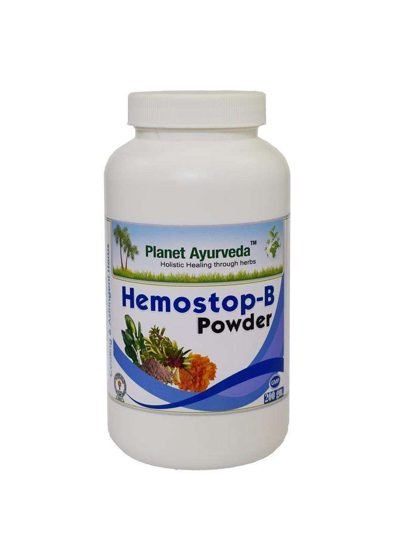 Planet Ayurveda Hemostop-B Powder 200 g | Authentic Traditional Formula - Indya