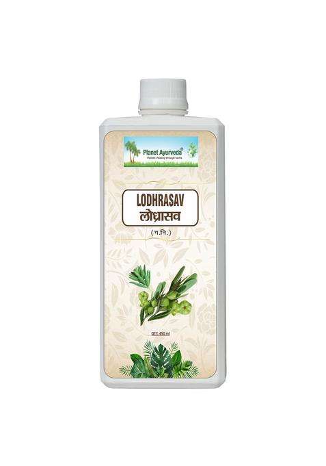Planet Ayurveda Lodhrasav Syrup 450 ml | Authentic Traditional Formula