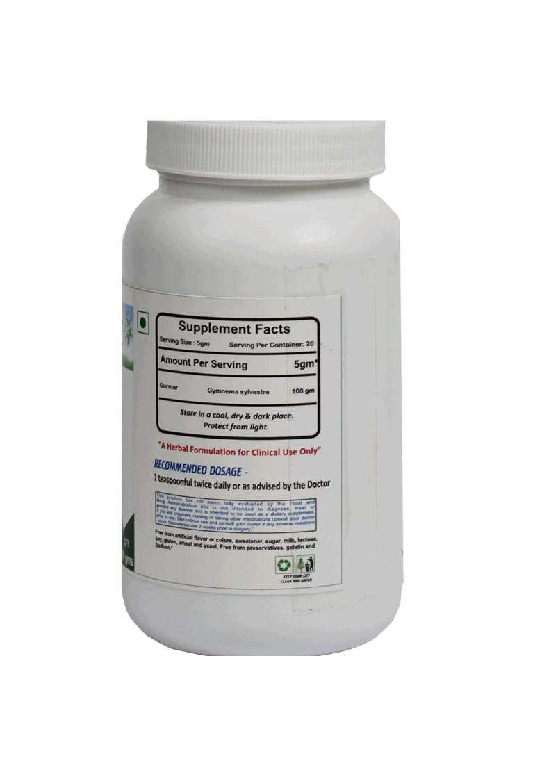 Planet Ayurveda Gurmar Powder 100 g | Authentic Traditional Formula - Indya