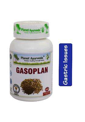 Planet Ayurveda Gasoplan Capsules (60 CAP) | Authentic Traditional Formula