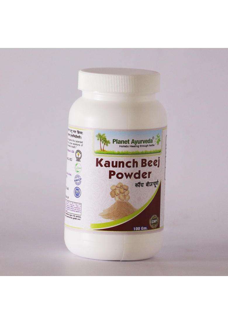 Planet Ayurveda Kaunch-beej Powder 100 g | Authentic Traditional Formula - Indya