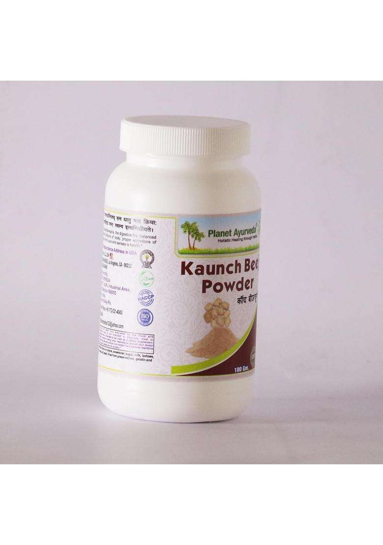 Planet Ayurveda Kaunch-beej Powder 100 g | Authentic Traditional Formula - Indya