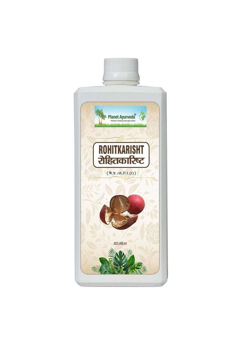 Planet Ayurveda Rohitakrisht Syrup 450 ml | Authentic Traditional Formula - Indya