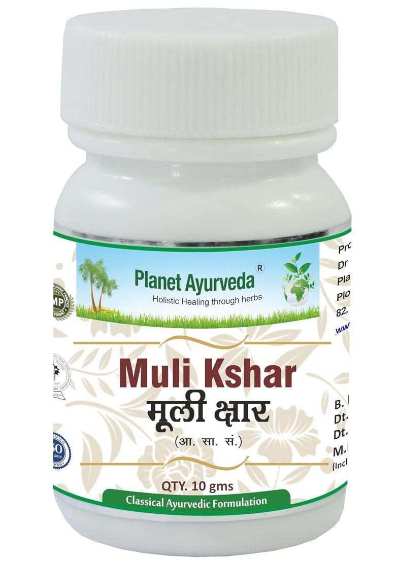 Planet Ayurveda Muli Kshar -5 g | Authentic Traditional Formula - Indya