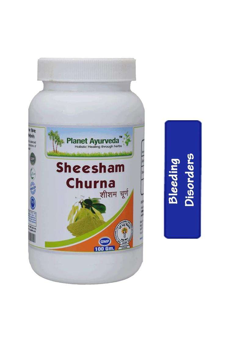 Planet Ayurveda Sheesham 100 g Churna | Authentic Traditional Formula | Helpful in Stomach Irritation - Indya