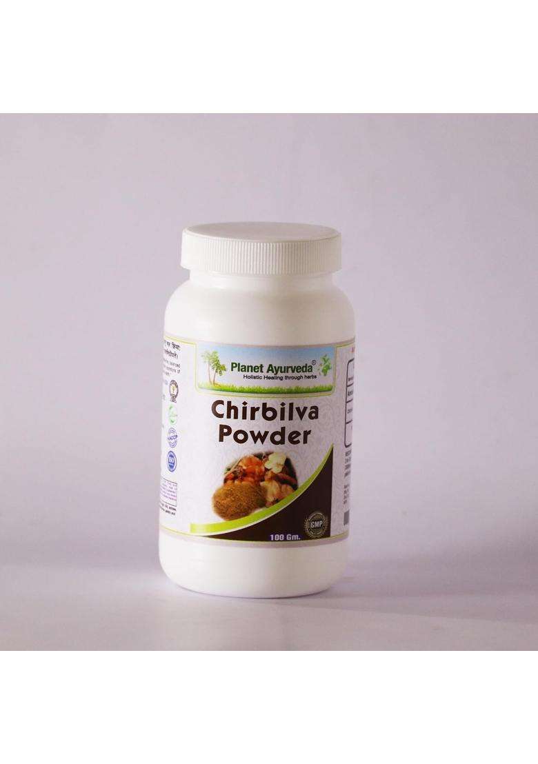 Planet Ayurveda Chirbilva Powder 100g | Authentic Traditional Formula | Natural Remedy for Constipation & Digestive Wellness - Indya