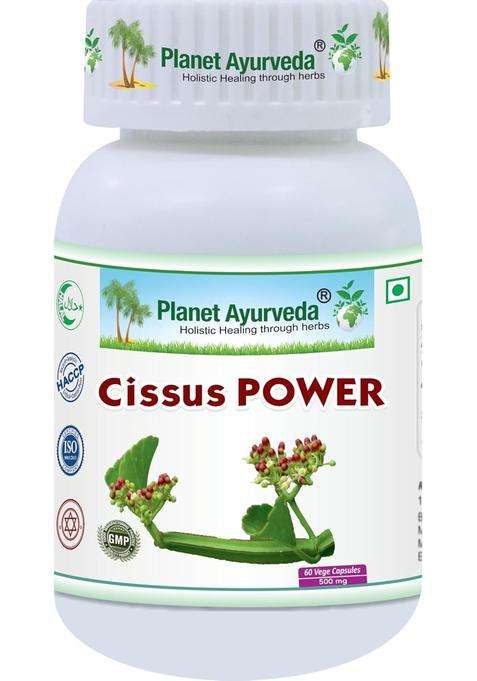 Planet Ayurveda Cissus Power Capsules | Authentic Traditional Formula