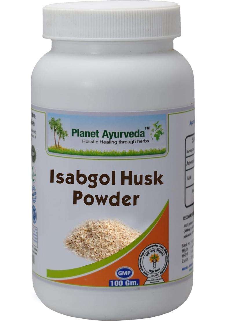 Planet Ayurveda Isabgol Husk Powder 100 g | Authentic Traditional Formula - Indya