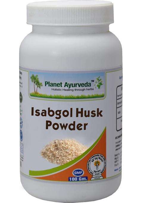 Planet Ayurveda Isabgol Husk Powder 100 g | Authentic Traditional Formula