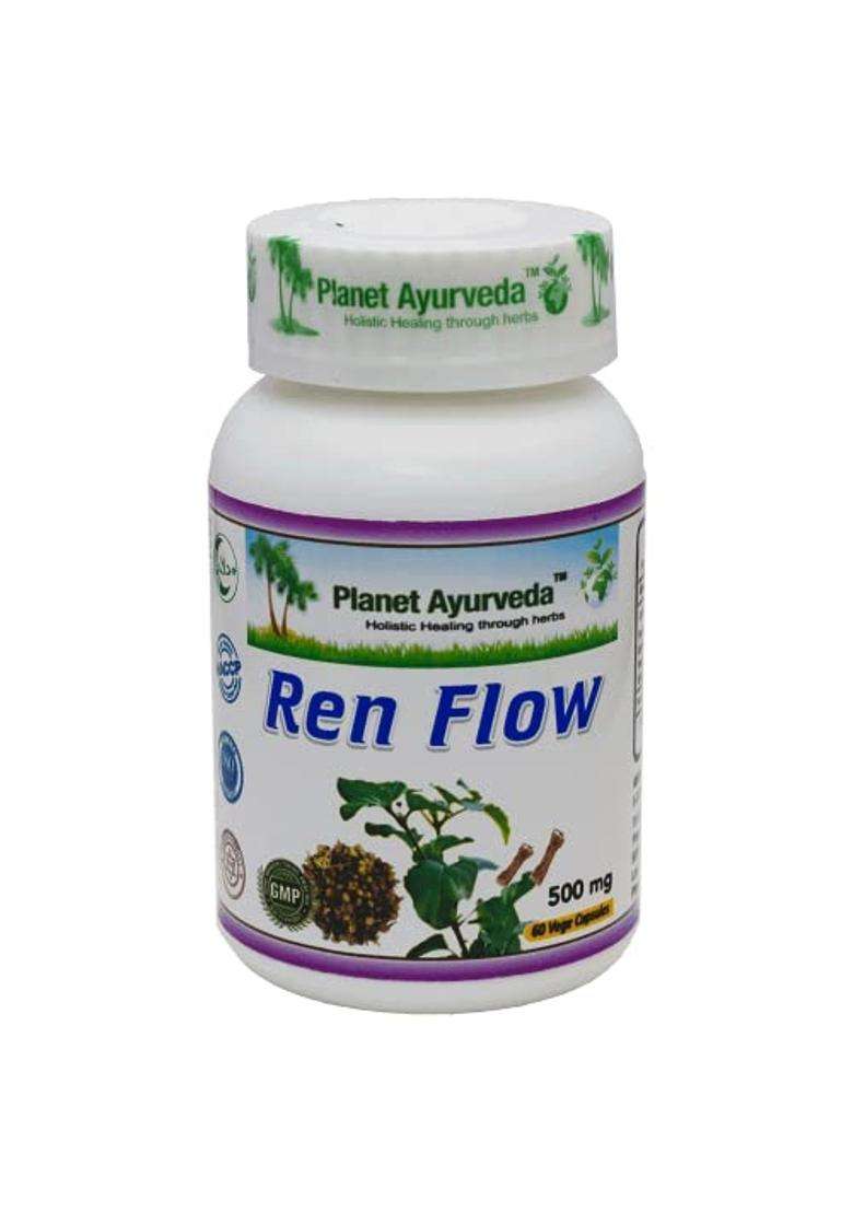 Planet Ayurveda Ren Flow Capsules | Authentic Traditional Formula - Indya