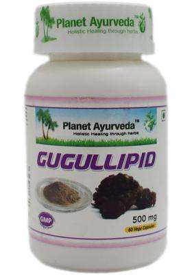Planet Ayurveda Gugullipid Capsules (60 CAP) | Authentic Traditional Formula