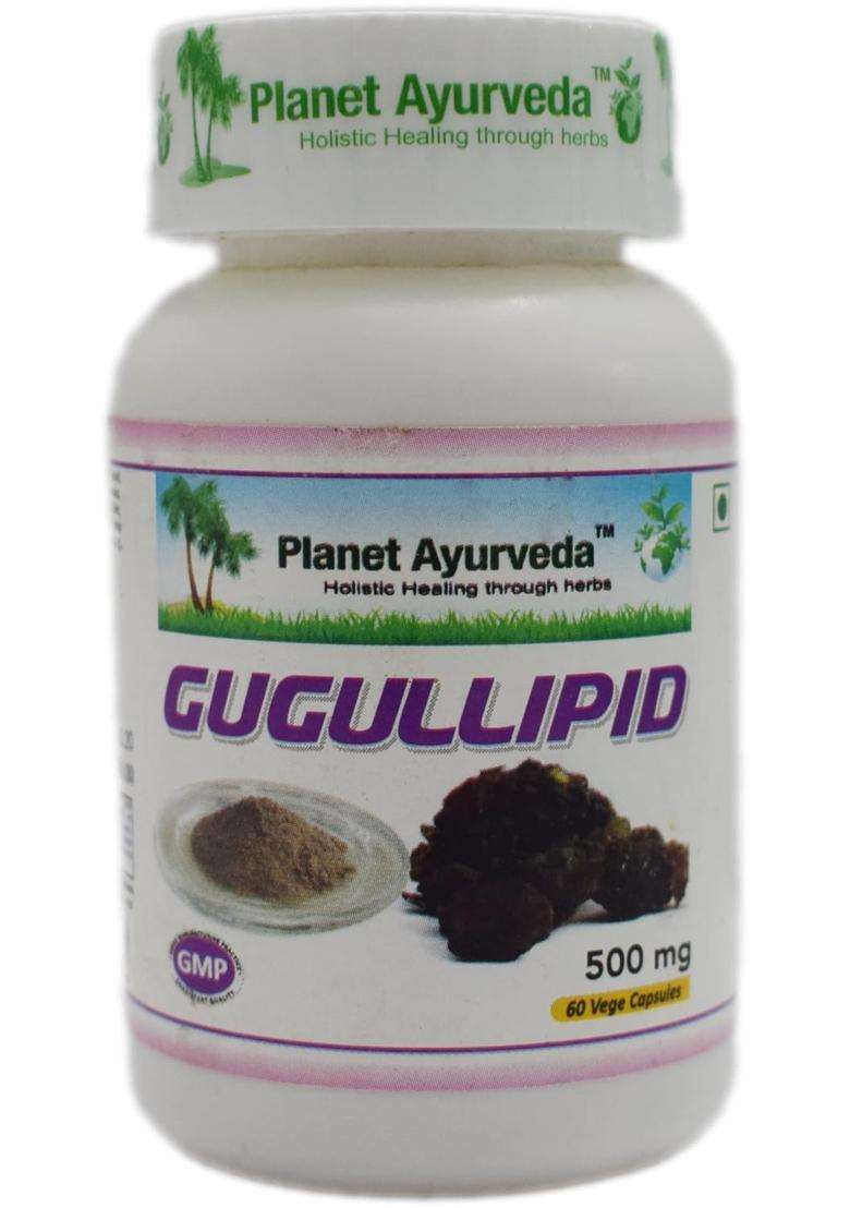 Planet Ayurveda Gugullipid Capsules (60 CAP) | Authentic Traditional Formula - Indya
