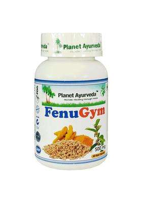 Planet Ayurveda Fenugym Capsules(60 CAP) | Authentic Traditional Formula