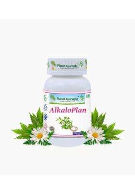Planet Ayurveda Alkaloplan Capsules, 60 Vegetarian Nutritional Supplement Capsules for Digestive Health Support | Authentic Traditional Formula