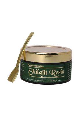 Planet Ayurveda Shilajit Resin 20g | Authentic Traditional Formula | Pure Himalayan, Powerful Energy, Strength & Vitality Support | Lab-Tested Quality