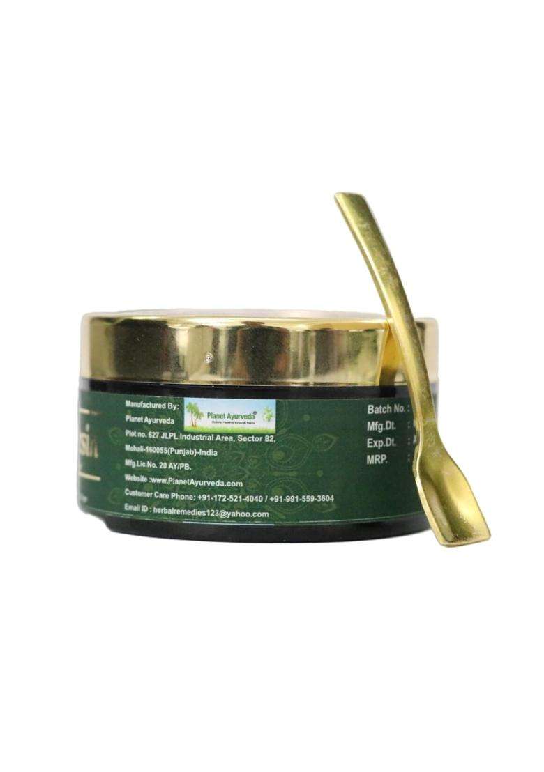 Planet Ayurveda Shilajit Resin 20g | Authentic Traditional Formula | Pure Himalayan, Powerful Energy, Strength & Vitality Support | Lab-Tested Quality - Indya
