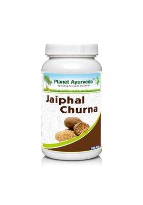 Planet Ayurveda Jaiphal Churna, Ayurvedic Herbal Powder, Digestive Health Support, Myristica Fragrans, 100 g | Authentic Traditional Formula