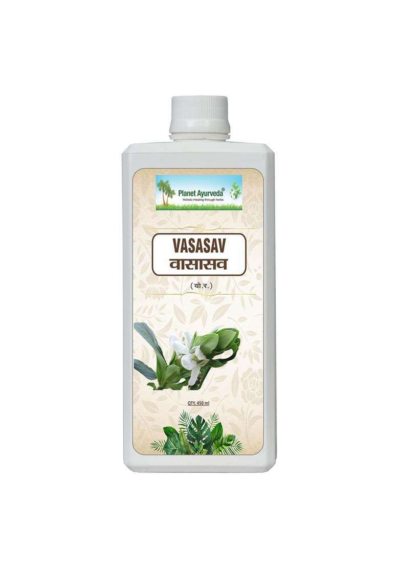 Planet Ayurveda Vasasav Syrup 450 ml | Authentic Traditional Formula - Indya