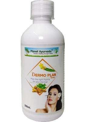 Planet Ayurveda Dermo Plan Syrup 200 ml | Authentic Traditional Formula