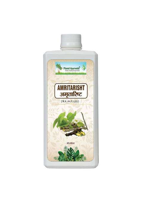 Planet Ayurveda Amritarisht Syrup 450 ml | Authentic Traditional Formula