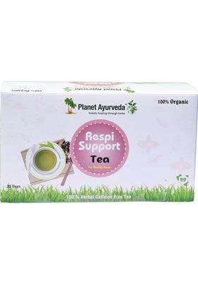 Planet Ayurveda Respi Support Tea, 30 Bags | Authentic Traditional Formula
