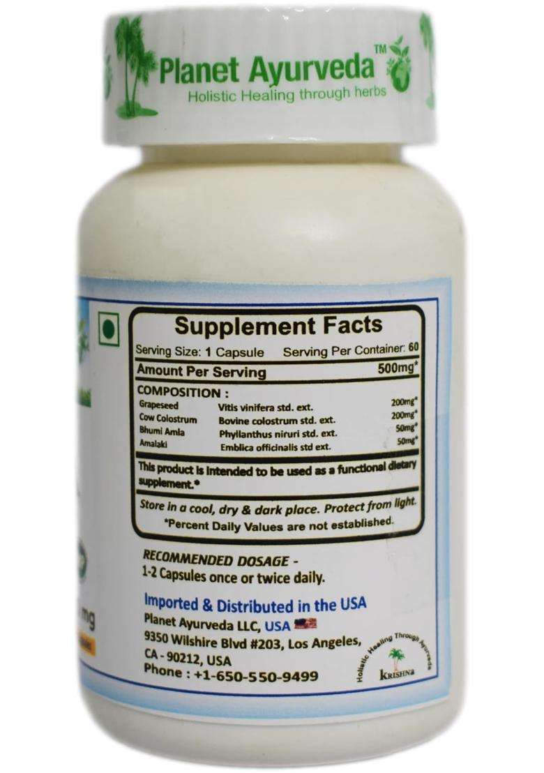 Planet Ayurveda Youth Restora Capsules 60 Capsules | Authentic Traditional Formula - Indya