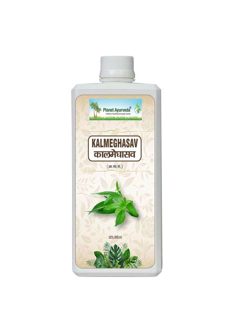 Planet Ayurveda Kalmeghasav Syrup 450 ml | Authentic Traditional Formula - Indya
