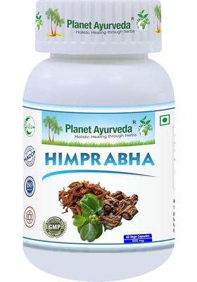 Planet Ayurveda Himprabha Capsules, 60 Capsules, Helpful in UTI and Kidney Problems | Authentic Traditional Formula