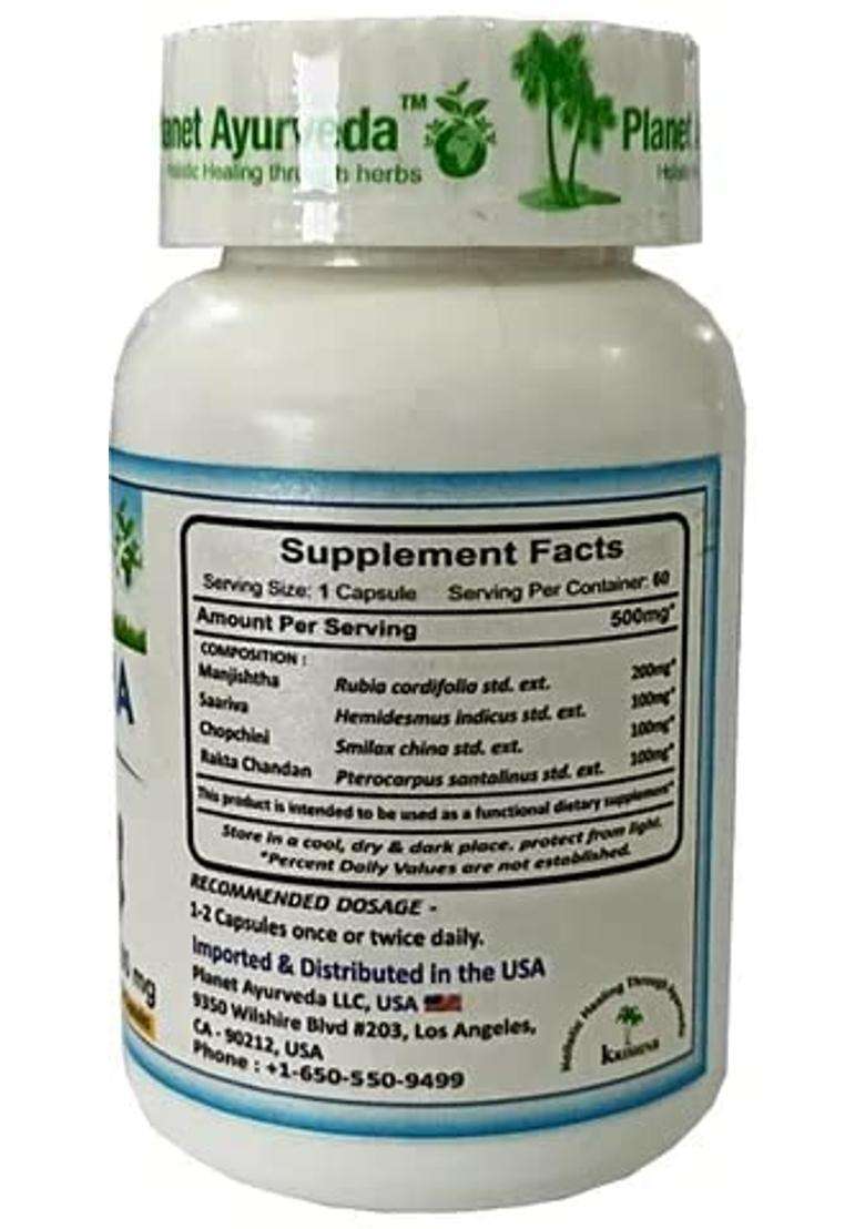 Planet Ayurveda Himprabha Capsules, 60 Capsules, Helpful in UTI and Kidney Problems | Authentic Traditional Formula - Indya