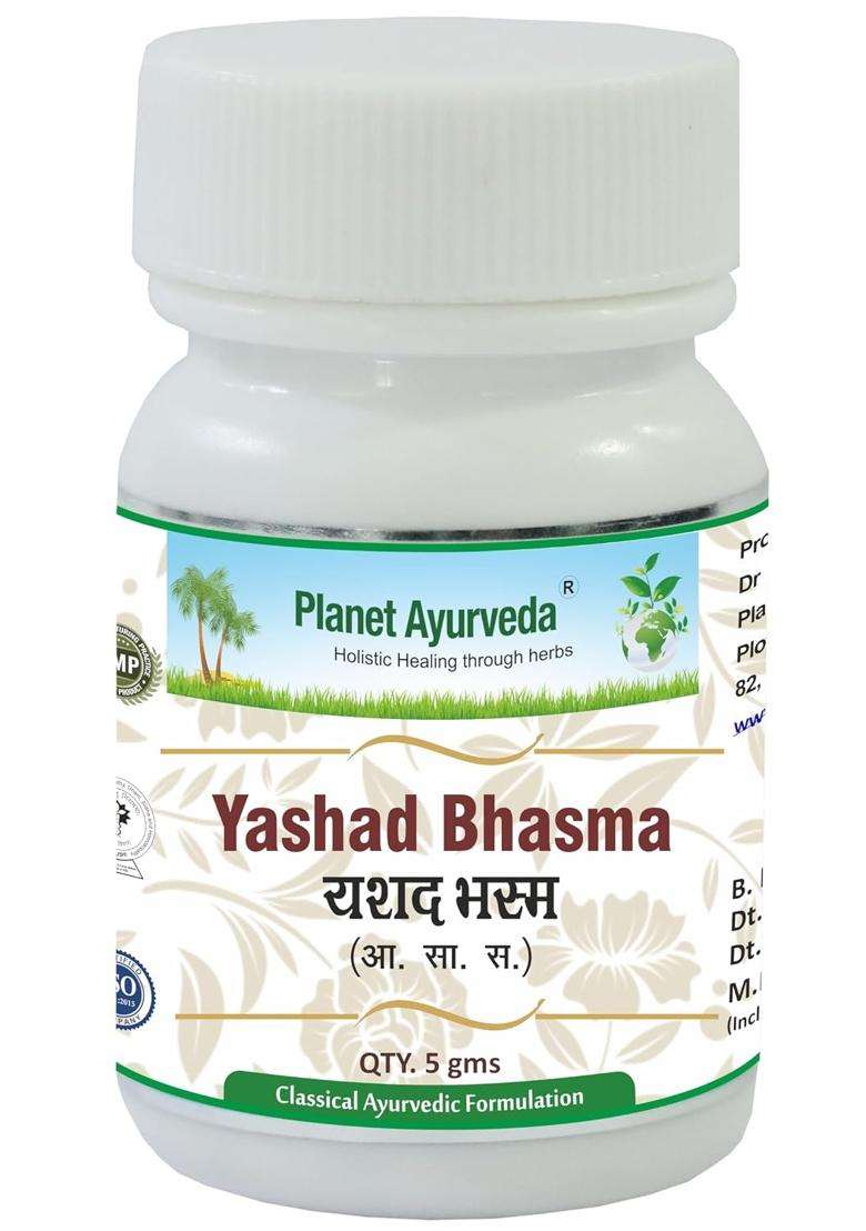 Planet Ayurveda Yashad Bhasma | Authentic Traditional Formula - Indya