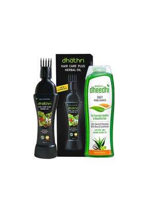 Dhathri Hair Care Plus Herbal Oil 200 ml | Authentic Traditional Formula | Ayurvedic hair oil for intense hair fall problems