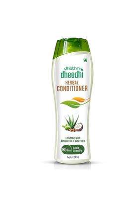 Dhathri Dheedhi Herbal Conditioner with Coconut Oil, Amla & Tulsi All Hair Types, 200 ml | Authentic Traditional Formula | Sulfate & Paraben Free