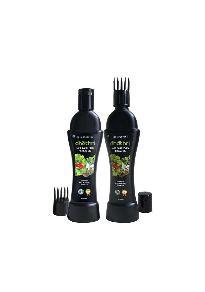 Dhathri Hair Care Plus Herbal Oil 100 ml (Pack of 2) | Natural Herbal Care | Hair Oil for Hair Fall and Regrowth - Indya