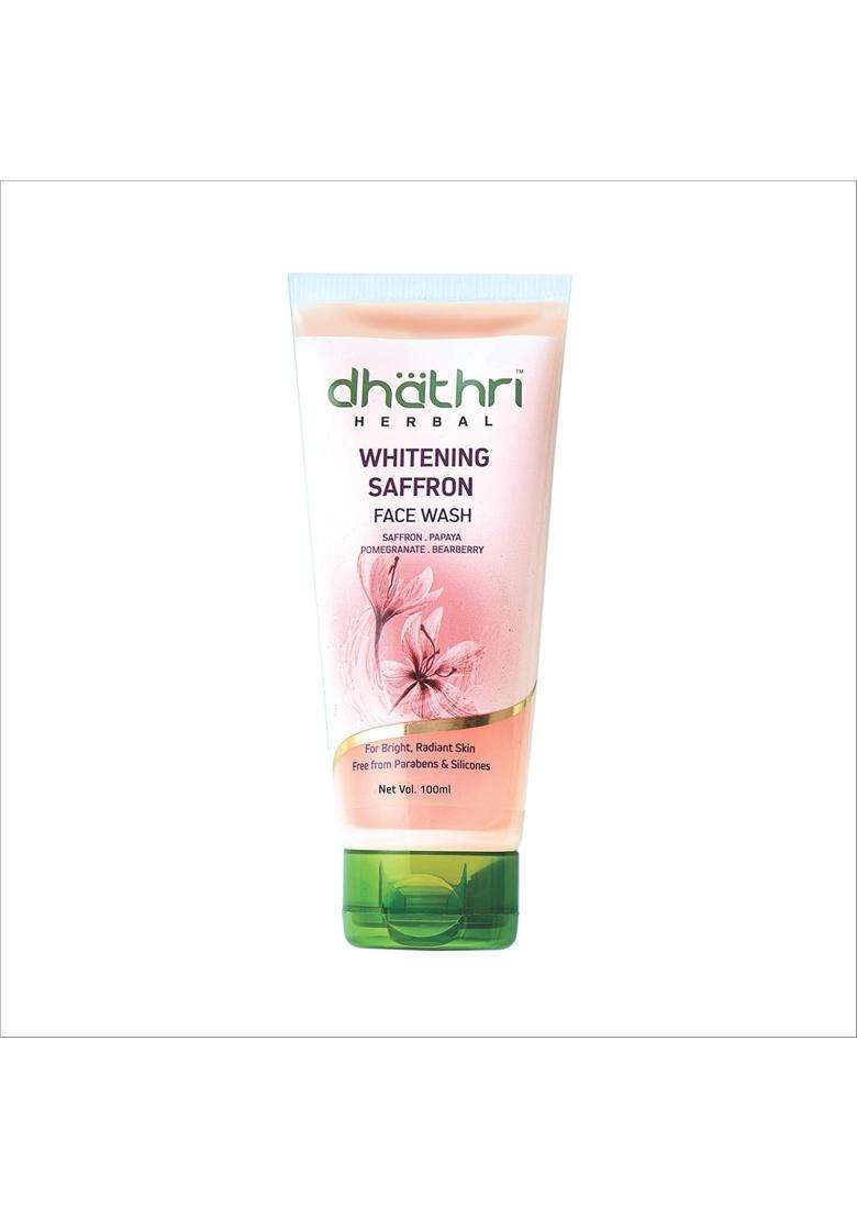 Dhathri Whitening Saffron Face Wash 100 ml, 100 g - Indya