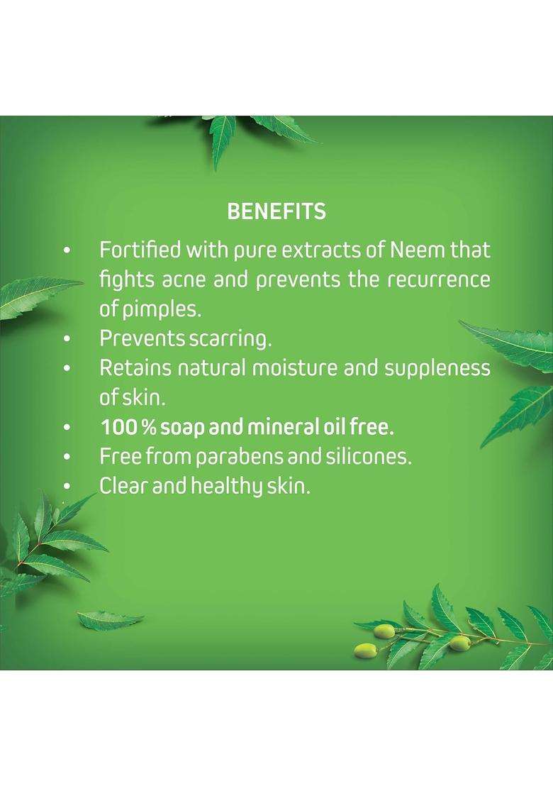 Dhathri Pimple Clear Neem Face Wash 100 ml, 100 g - Indya