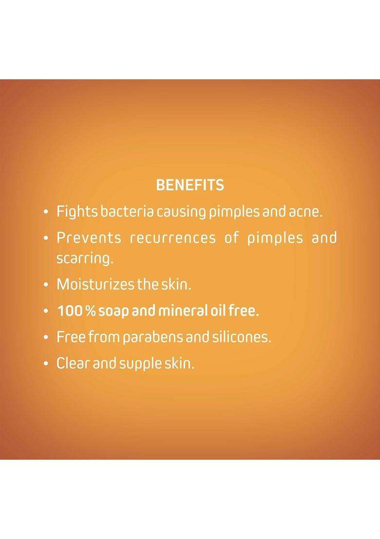 Dhathri Fairness Turmeric Face Wash 100 ml, 100 g - Indya
