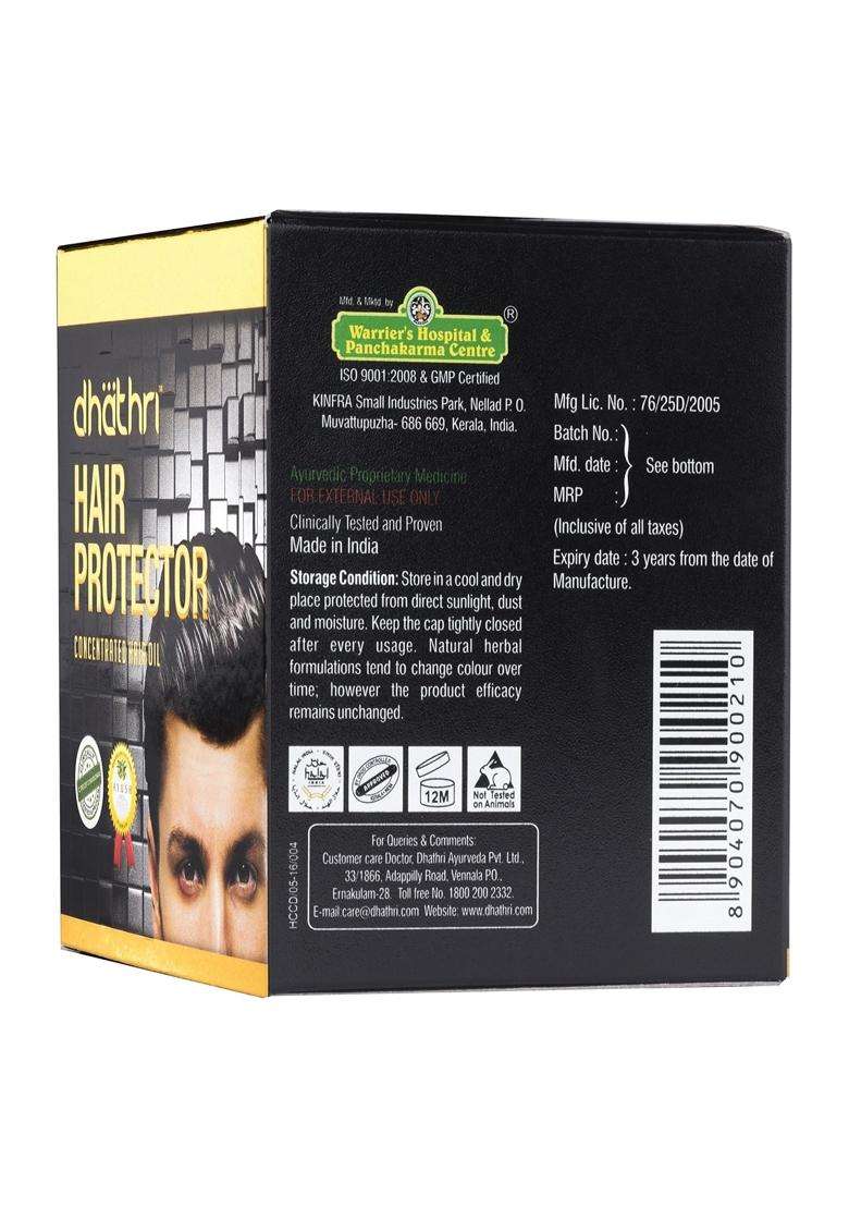 Dhathri Combo Of Hair Care plus Herbal Oil and Hair Protector, 200 ml | Natural Herbal Care - Indya