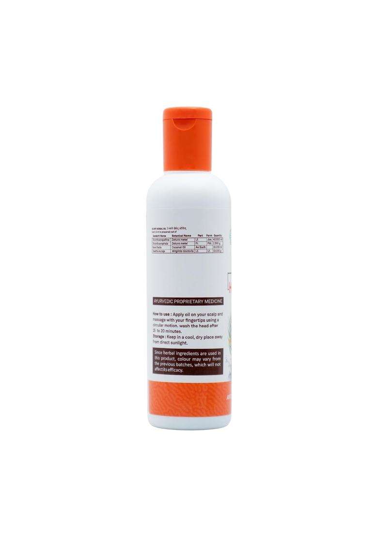 Sitaram Ayurveda Scurf Hair Oil 100 ml | Authentic Traditional Formula | Ayurvedic Anti-Dandruff Blend with Neem, Aloe Vera & Bhringraj - Indya